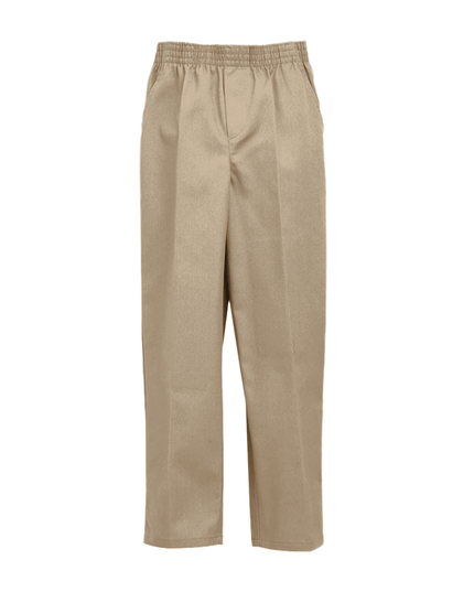 Boys Pull-On Uniform Pant (Khaki)