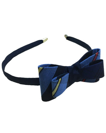 SCA Plaid Bow Headband