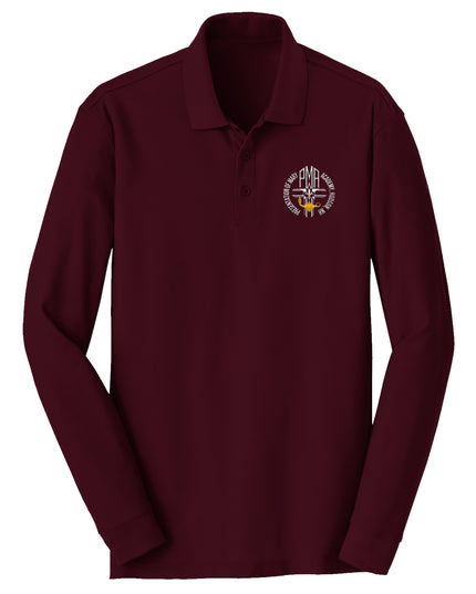 PMA Coed Long-Sleeve Polo