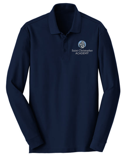 SCA Male Long-Sleeve Polo