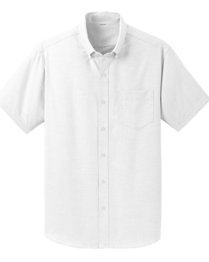 Male Short-Sleeve Uniform Oxford (White)