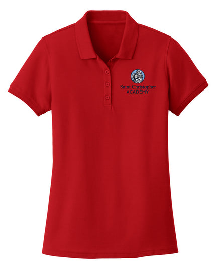 SCA Female Short-Sleeve Polo
