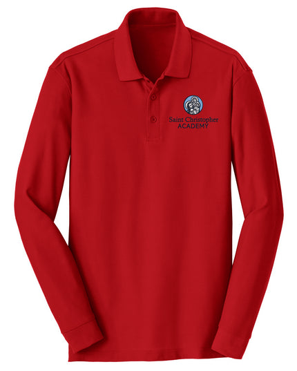SCA Male Long-Sleeve Polo