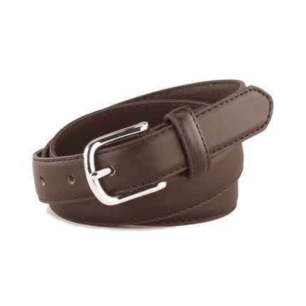 Brown 1" Leather Belt