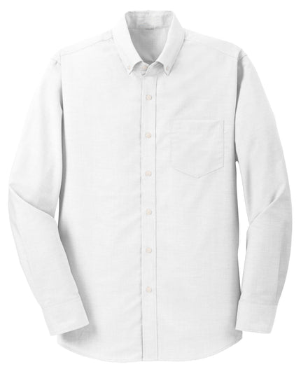 Male Long-Sleeve Uniform Oxford (White)