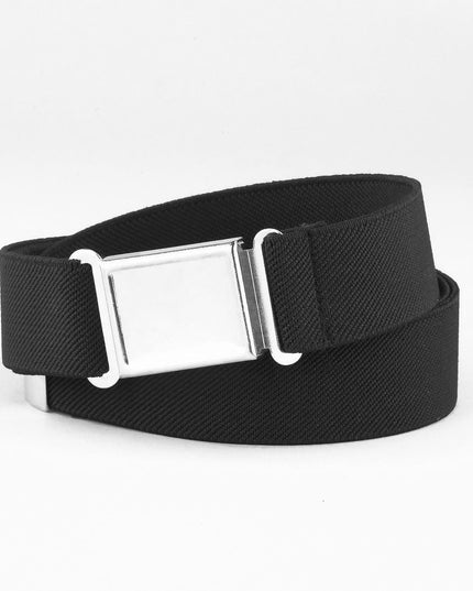 Black Elastic Magnetic Buckle Belt