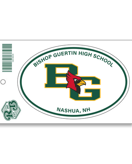 BG Oval Bumper Sticker